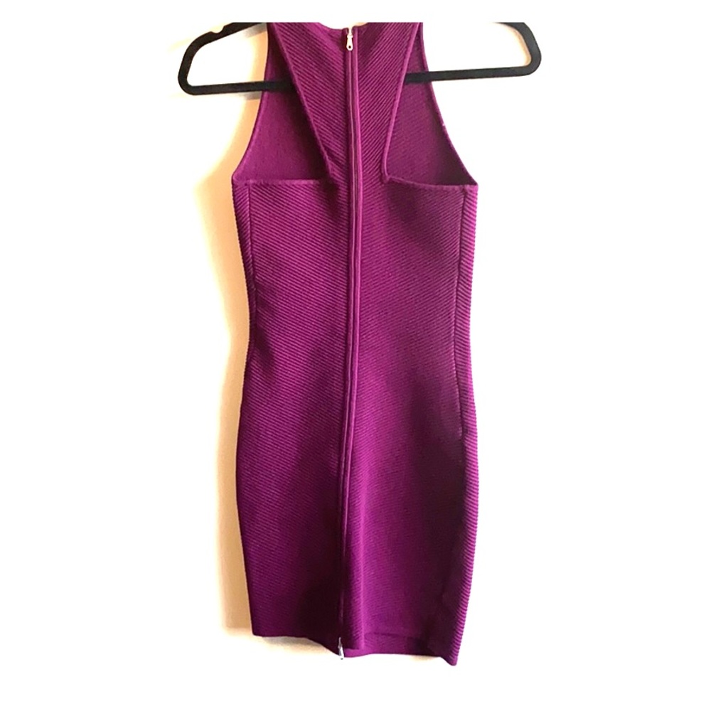 Rebecca Minkoff Jenn Ribbed Bodycon Dress EUC XS - Picture 3 of 6